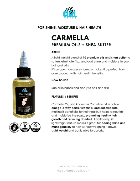 CARMELLA PREMIUM OILS + SHEA BUTTER