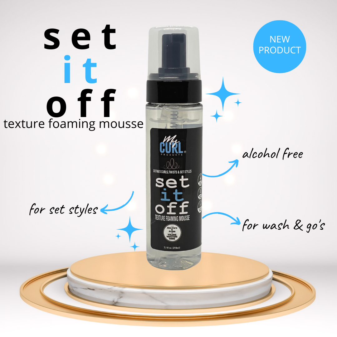 SET IT OFF TEXTURE FOAMING MOUSSE