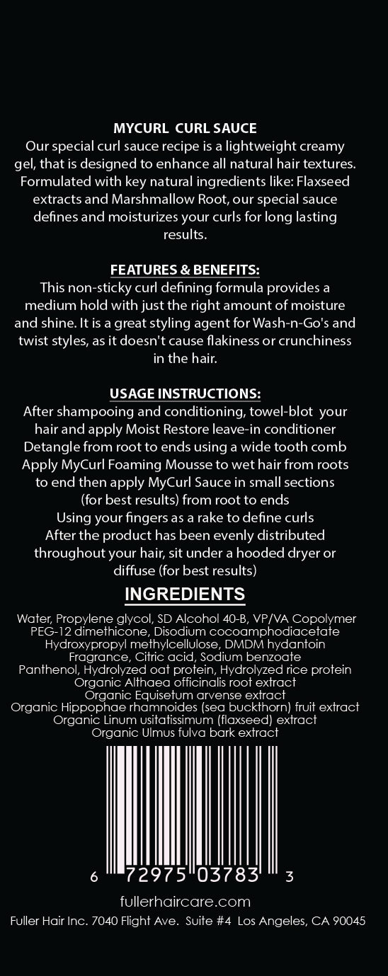My Curl Curl Sauce Gel - My Curl Products