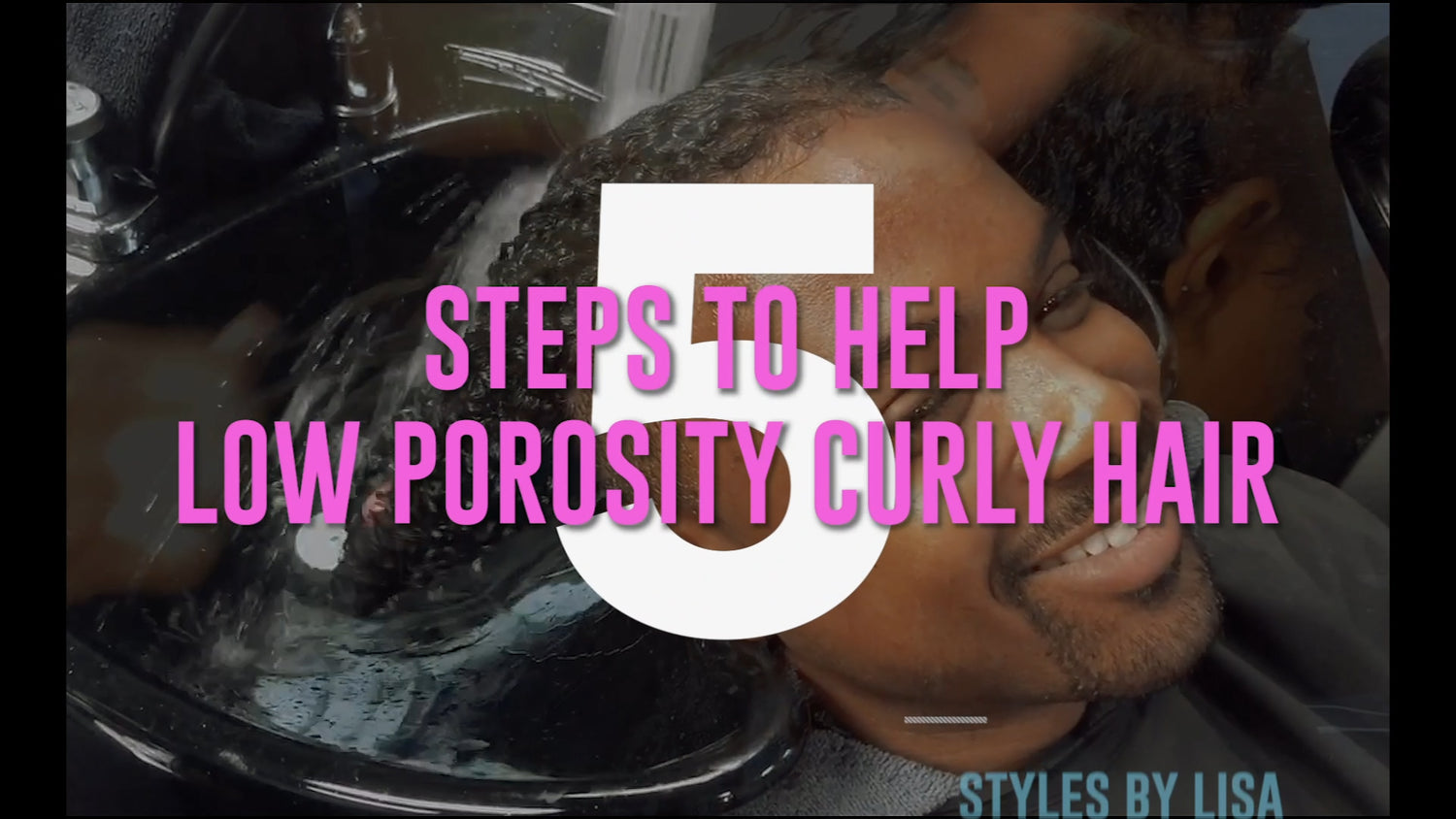 5 Steps to help Low Porosity curly hair