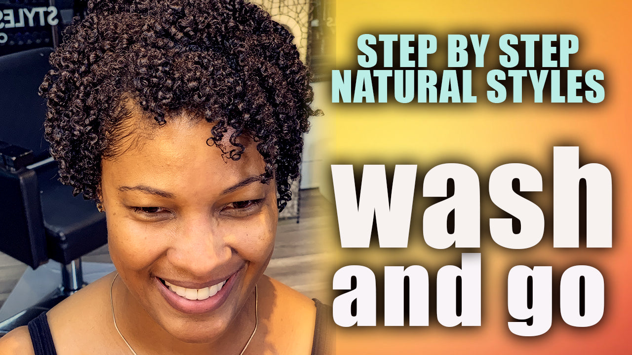 WASH & GO STEP BY STEP