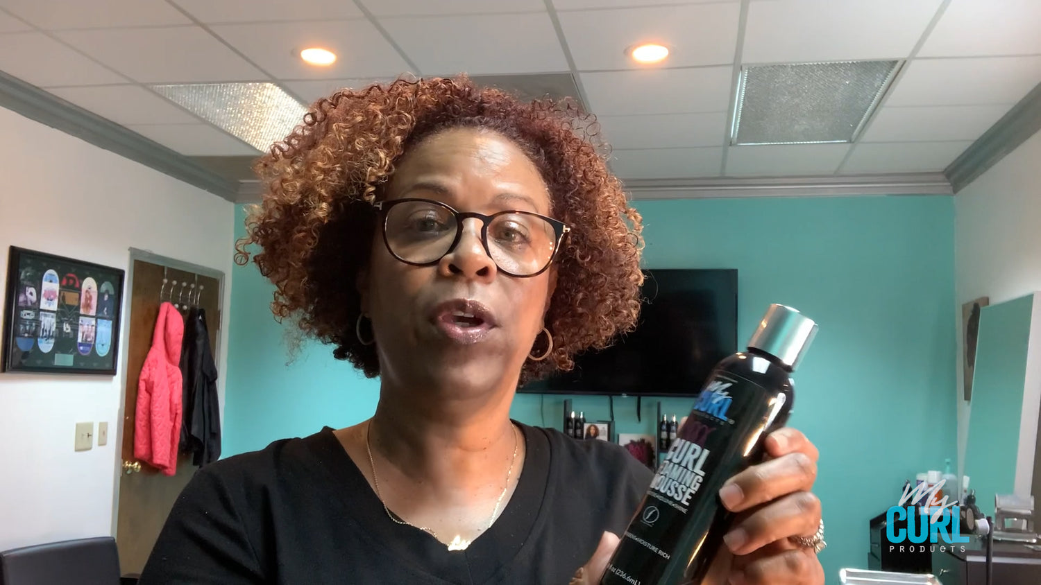 How to style your natural hair using MY CURL products