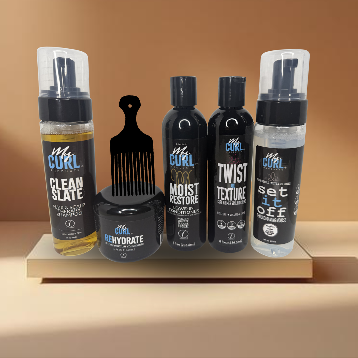 MY CURL HAIR CARE ESSENTIALS BUNDLE – My Curl Products