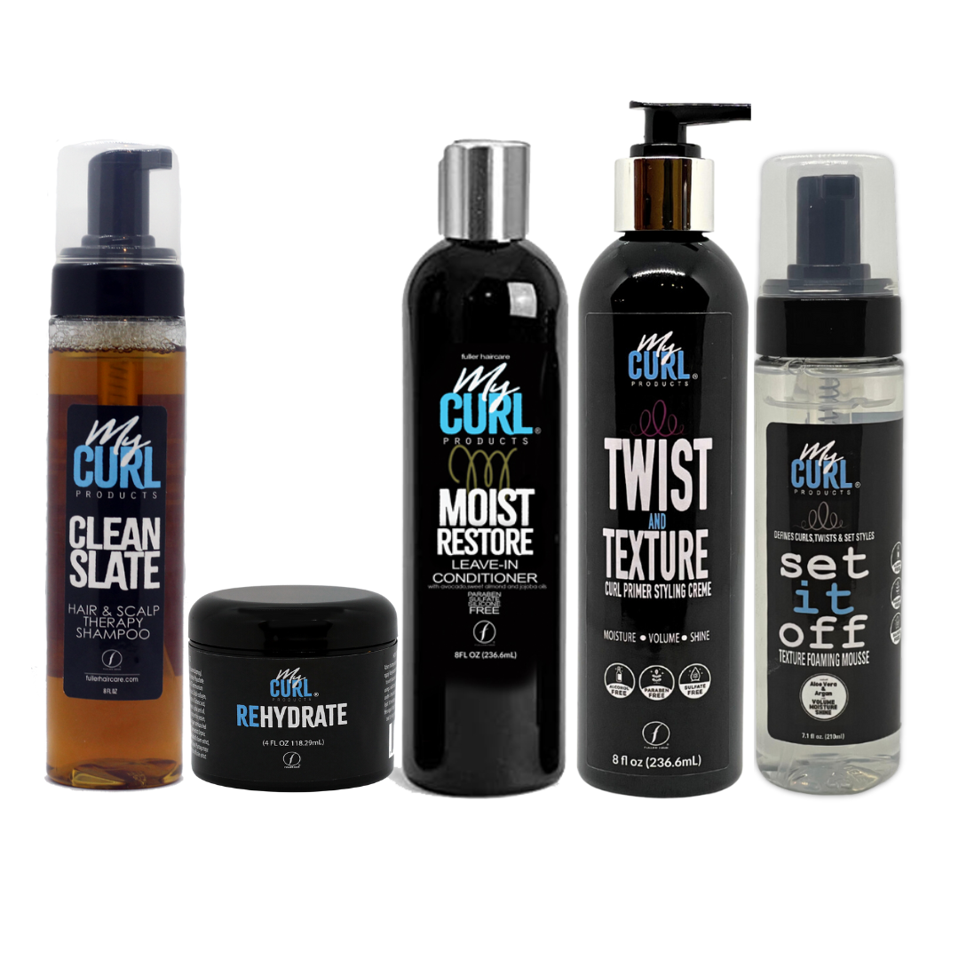 MY CURL HAIR CARE ESSENTIALS BUNDLE