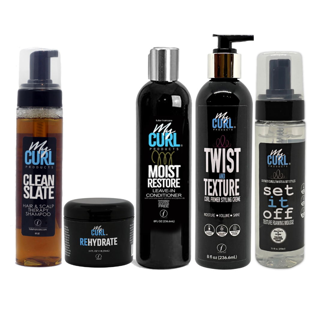 MY CURL HAIRCARE ESSENTIALS BUNDLE